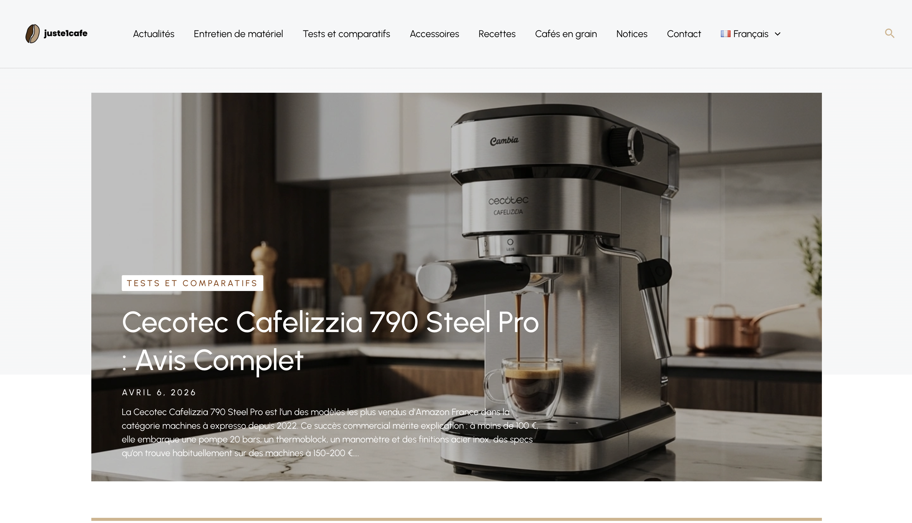 Blog SEO juste1cafe.com